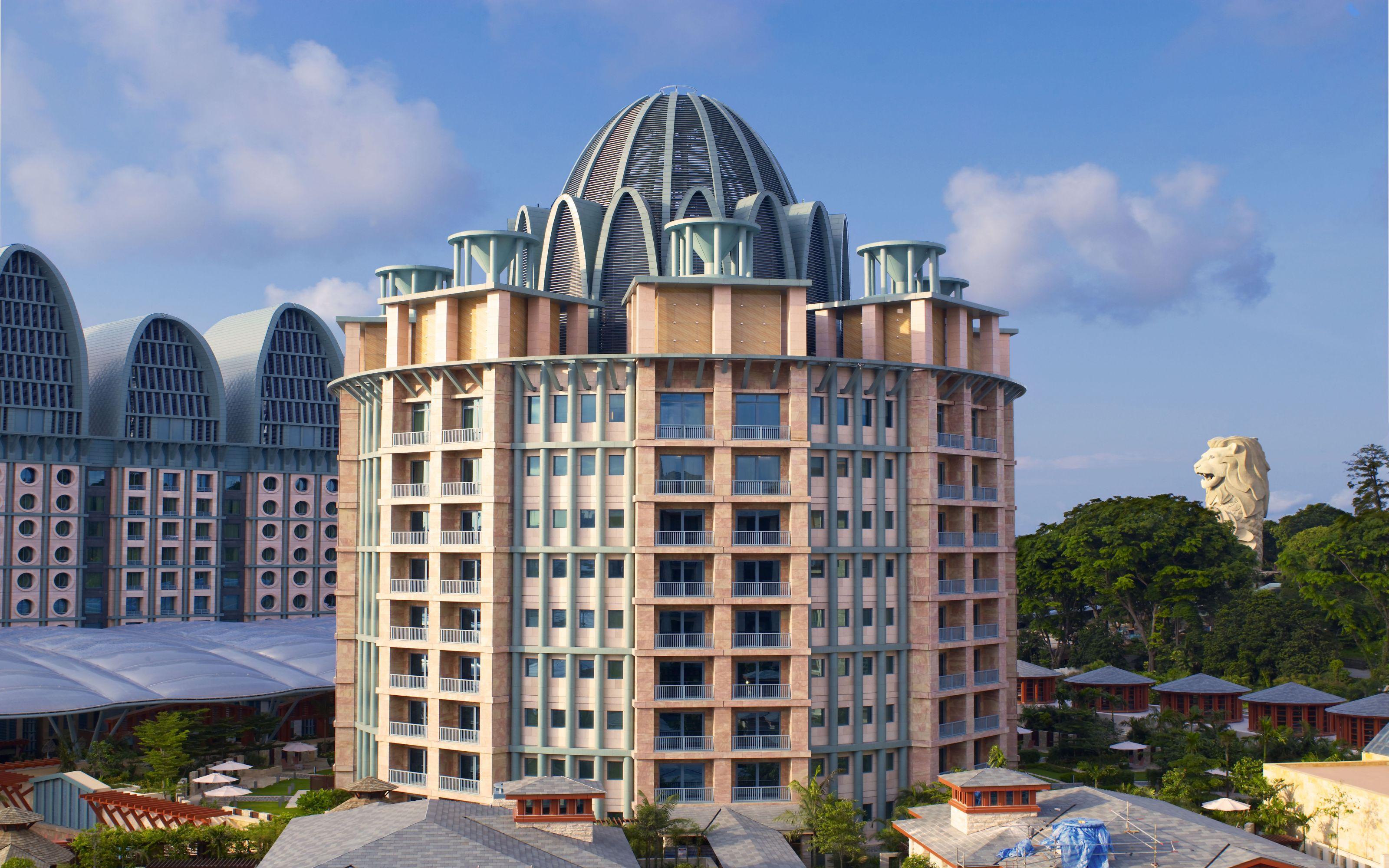 Resorts World Sentosa - Crockfords Tower Singapore Exteriör bild