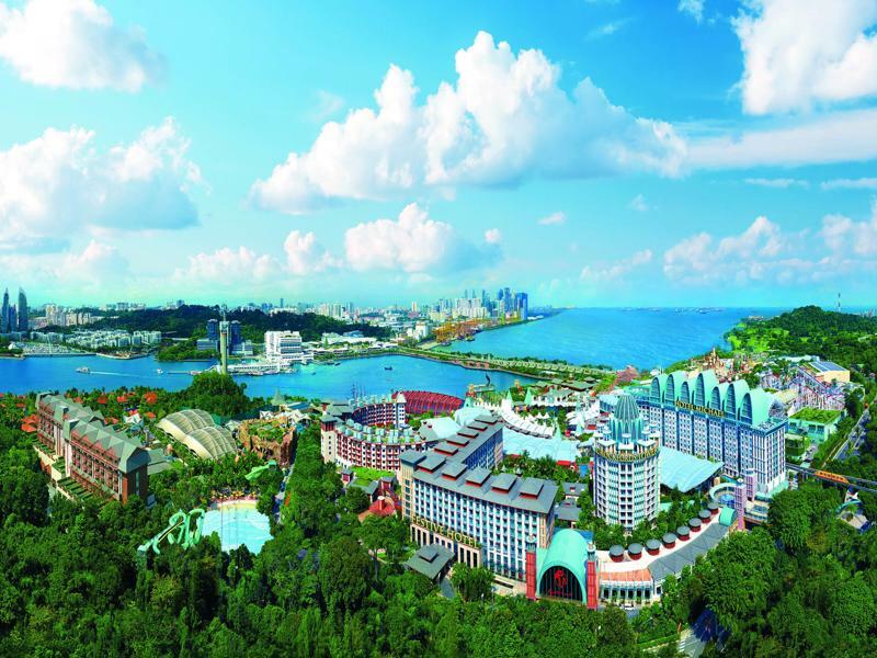 Resorts World Sentosa - Crockfords Tower Singapore Exteriör bild